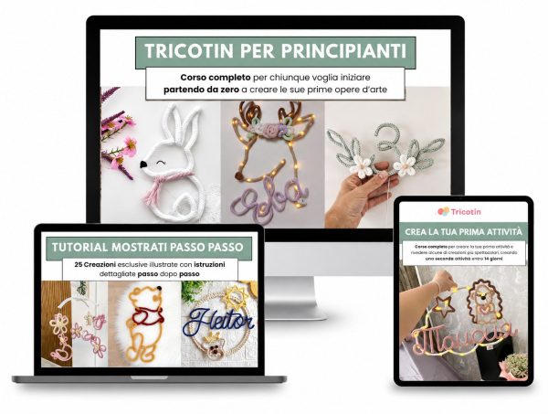 Tricotin Facile® - Impara l'arte del tricotin da casa e crea una seconda entrata in 14 giorni